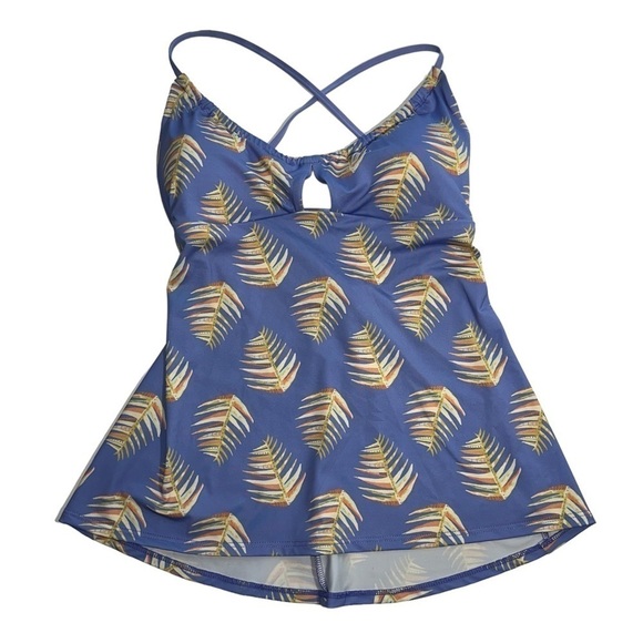 NWT Patagonia Hearts Of Palm Glassy Dawn Tankini 2 Piece Bikini Swimsuit size S - Picture 6 of 13